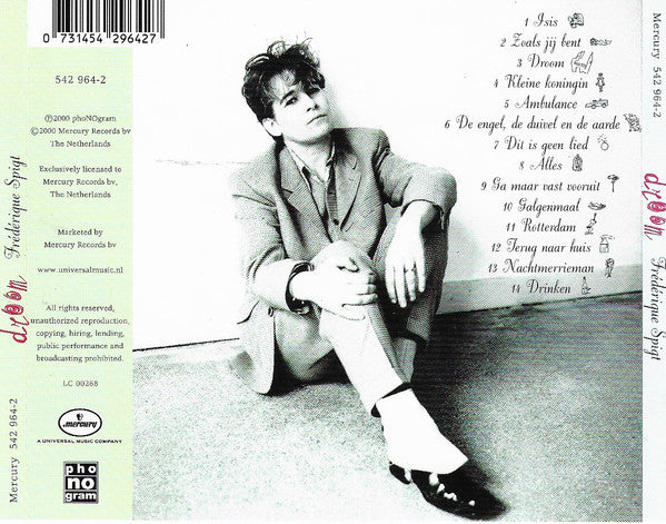 Frédérique Spigt : Droom (CD, Album)
