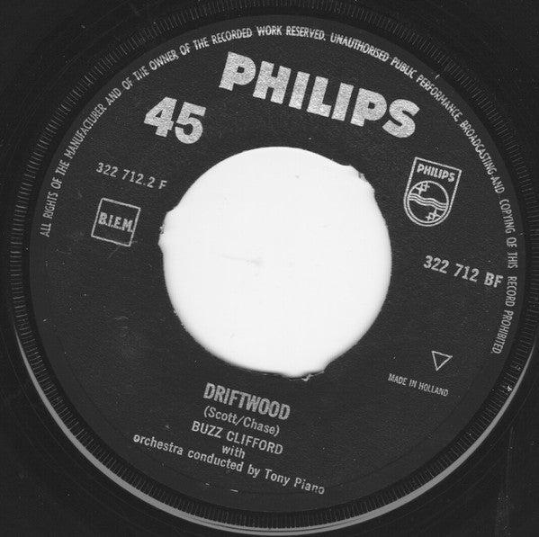 Buzz Clifford : Baby Sittin' Boogie (7", Single, Mono)