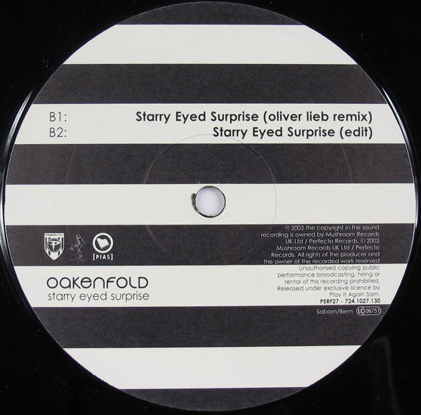 Paul Oakenfold : Starry Eyed Surprise (12")