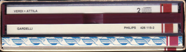 Giuseppe Verdi - Ruggero Raimondi, Cristina Deutekom, Sherrill Milnes, Carlo Bergonzi, The Ambrosian Singers, Royal Philharmonic Orchestra, Lamberto Gardelli : Attila (2xCD, Album, RE + Box, Sli)