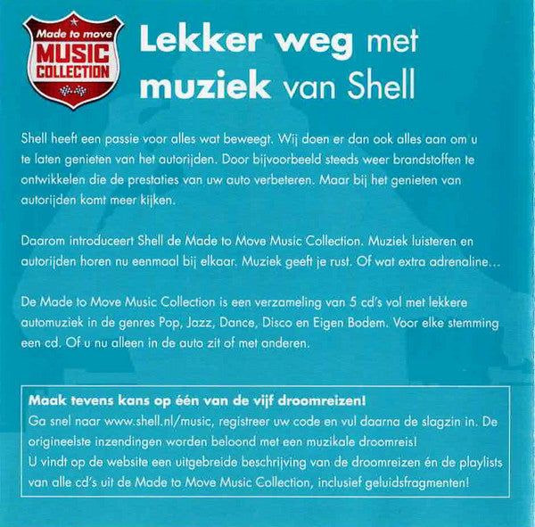 Various : Made To Move Music Collection - Pop (CD, Comp)