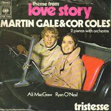 Martin Gale & Cor Coles : Theme From Love Story (7", Single)