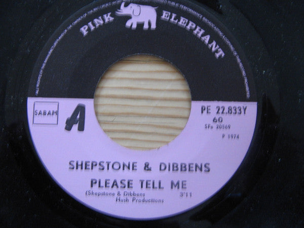 Shepstone & Dibbens : Please Tell Me  (7", Single)