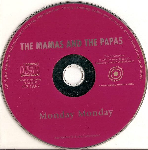 The Mamas & The Papas : Monday Monday (CD, Comp, RE)