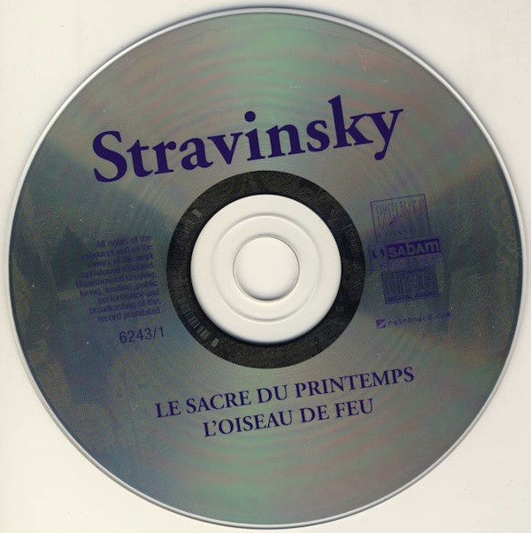 Igor Stravinsky - Sir Simon Rattle - Antal Dorati - Sir Charles Mackerras : Le Sacre Du Printemps • Petruchka • Firebird • Apollon Musagete (2xCD, Comp)