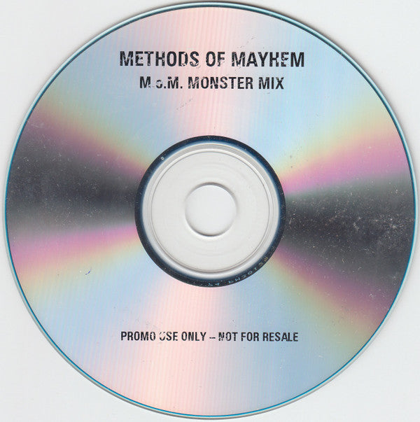 Methods Of Mayhem (2) : Methods Of Mayhem (M.O.M. Monster Mix) (CDr, Promo, Smplr)