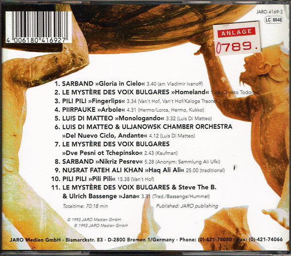 Various : Music From IV Continents (CD, Album)