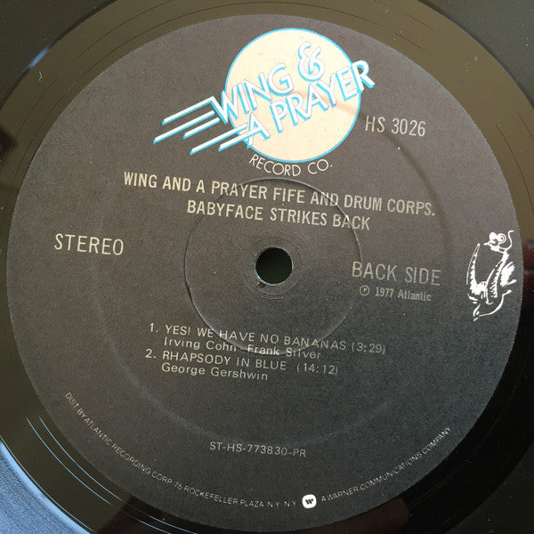 Wing And A Prayer Fife And Drum Corps. : Babyface Strikes Back (LP, Album, PR )