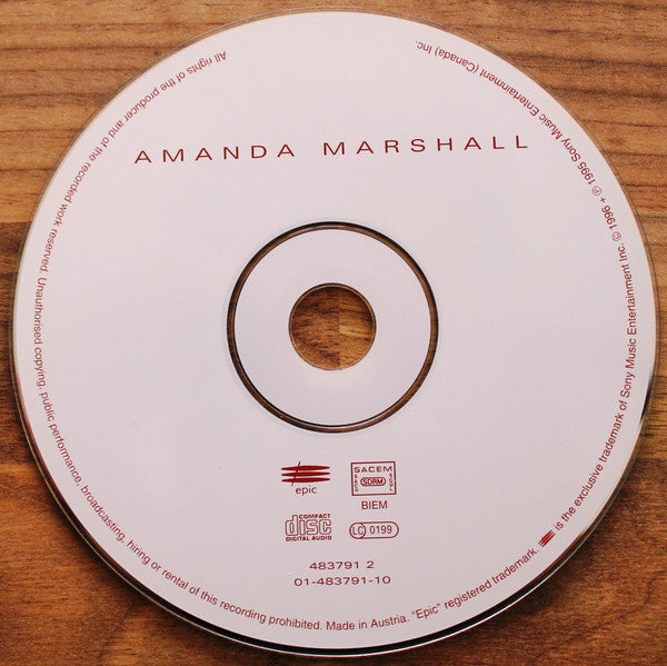 Amanda Marshall : Amanda Marshall (CD, Album)