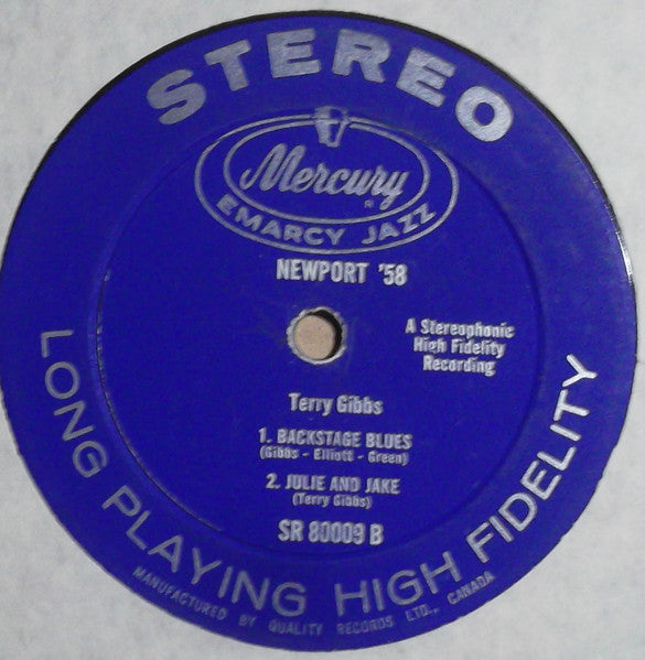 Dinah Washington / Terry Gibbs / Max Roach / Don Elliott : Newport '58 (LP, Album)