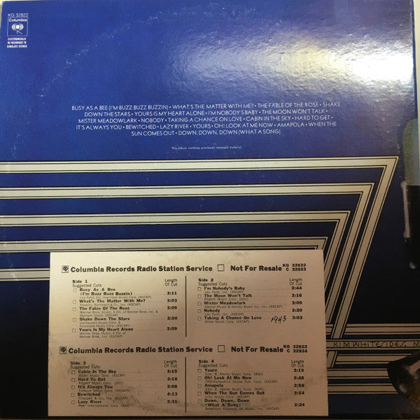 Benny Goodman And Helen Forrest : The Original Recordings Of The 1940's (2xLP, Comp)