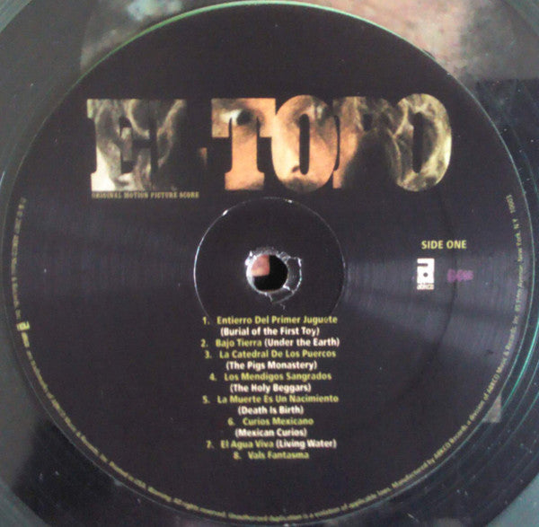 Alejandro Jodorowsky : El Topo (Original Motion Picture Score) (LP, Ltd, RE, Gat)