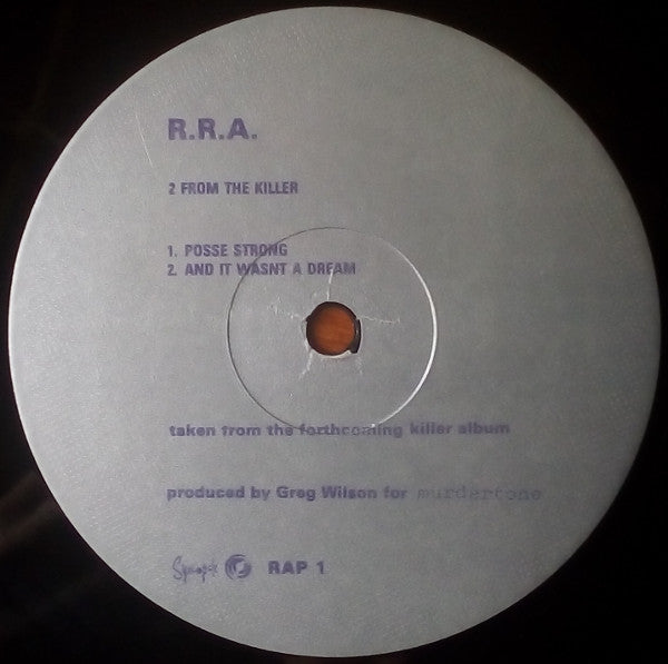Ruthless Rap Assassins : 4 From The Killer (12", Ltd)