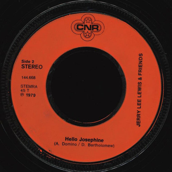 Jerry Lee Lewis & Friends* : It Won't Happen With Me (7", Single)