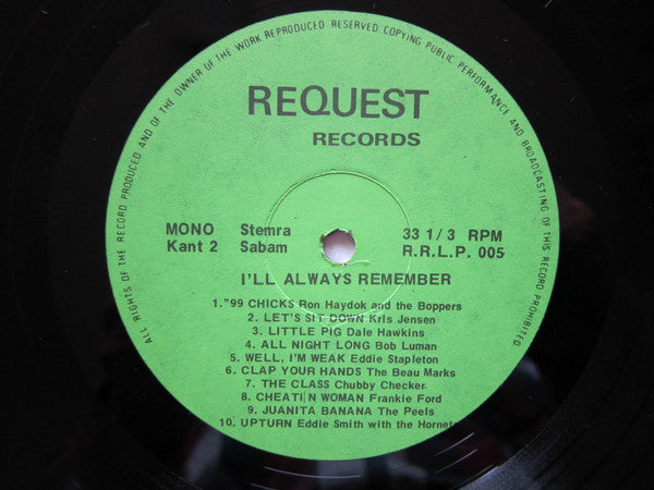 Various : 20 Great Oldies I'll Always Remember Volume 5 (LP, Comp)