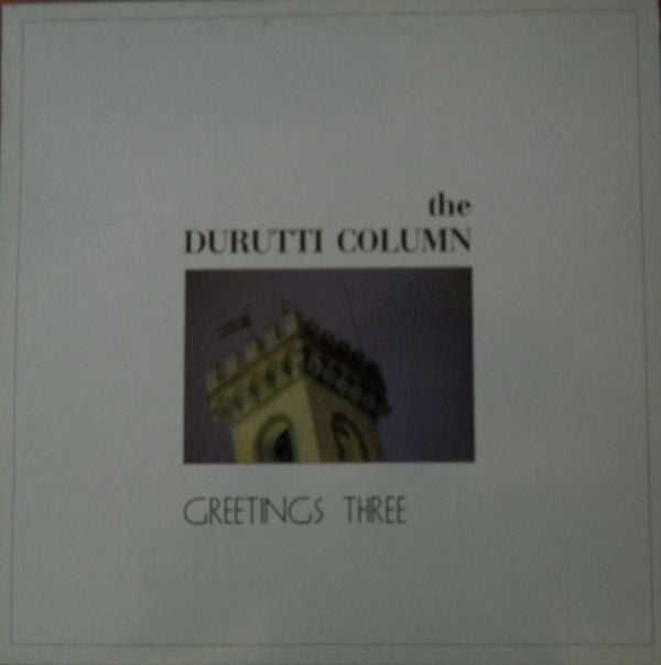 The Durutti Column : Greetings Three (12", RE, Lam)