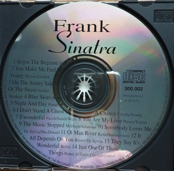 Frank Sinatra : Somebody Loves Me (CD, Comp)