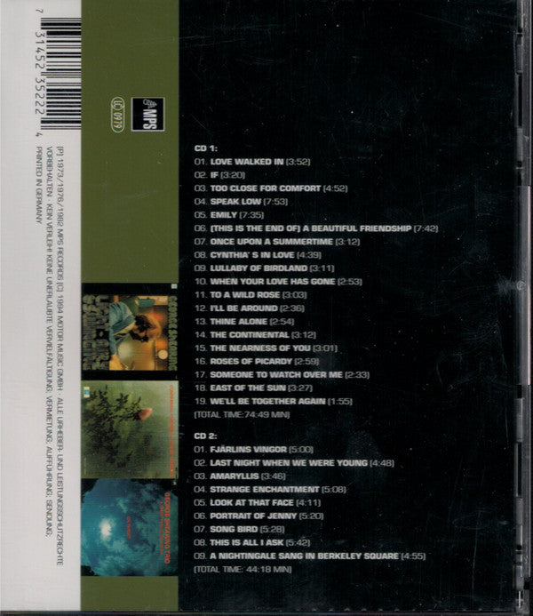 George Shearing : Three Originals: Light, Airy And Swinging / Continental Experience / On Target (2xCD, Comp + Box)