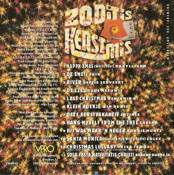 Various : Zo, Dit Is Kerstmis (CD, Album, Comp, Fre)
