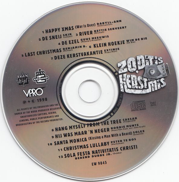 Various : Zo, Dit Is Kerstmis (CD, Album, Comp, Fre)