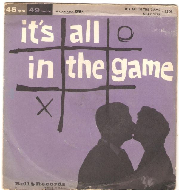 Bob Worth / Tod Falk (2) : It's All In The Game / Near You (7", Single)