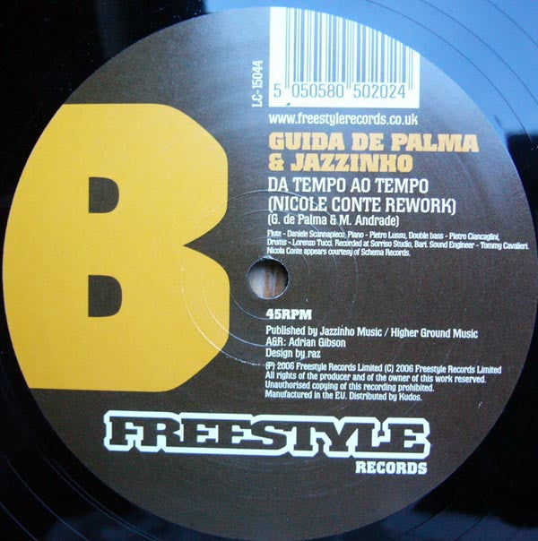Guida De Palma & Jazzinho : The Lagoon Monster (12")