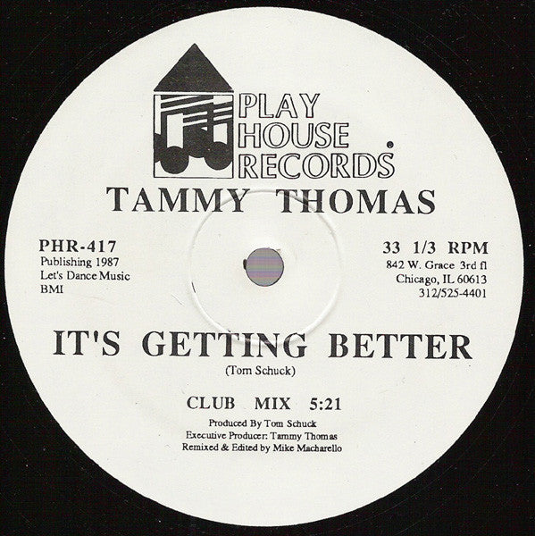 Tammy Thomas (2) : It's Getting Better (12")