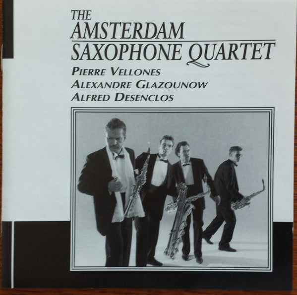 Amsterdam Saxophone Quartet : The Amsterdam Saxophone Quartet (CD, Album)