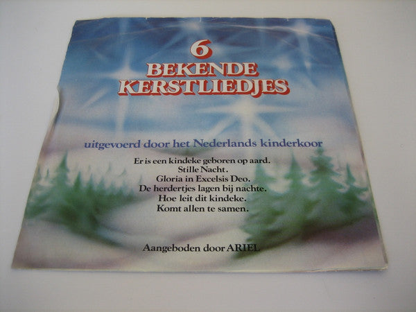 Netherlands Children's Choir : 6 Bekende Kerstliedjes (Flexi, 7")