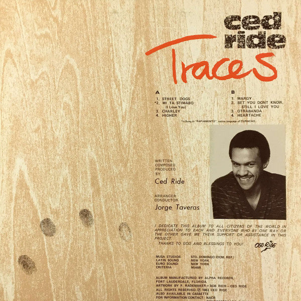 Ced Ride : Traces (LP, Album)