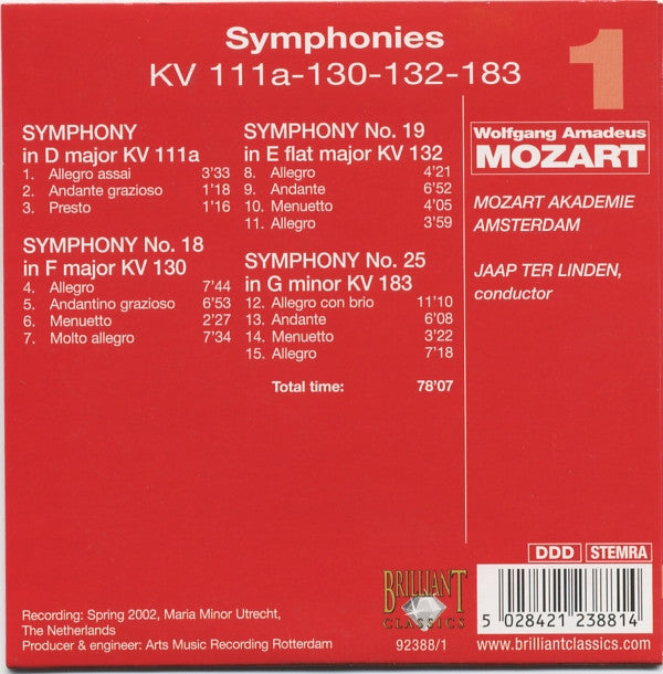 Wolfgang Amadeus Mozart : The Masterworks (40xCD, Comp + Box)