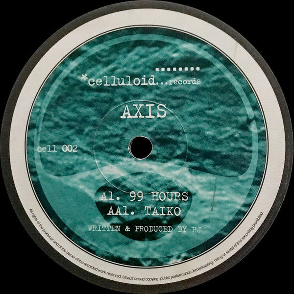 Axis (12) : 99 Hours / Taiko (12")
