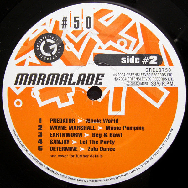 Various : Marmalade (2xLP, Comp)