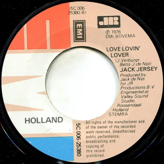 Jack Jersey : Me And Bobby McGee (7", Single)