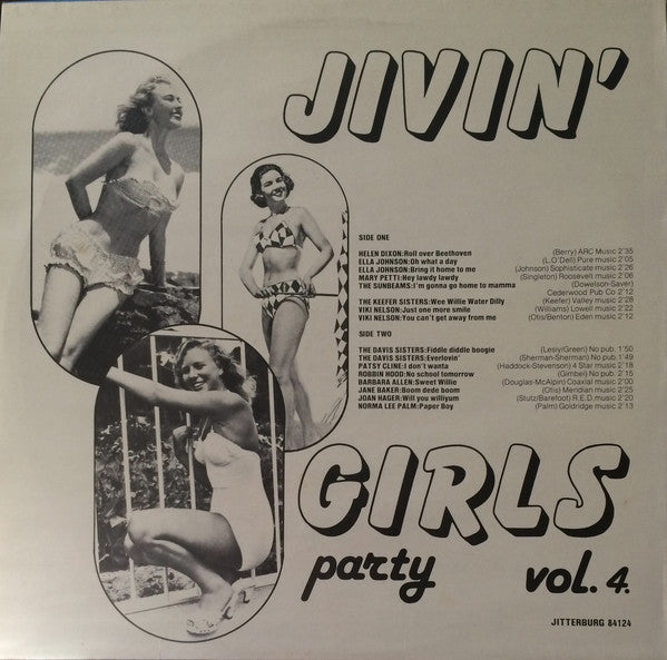 Various : Jivin' Girls Party Vol. 4 (LP, Comp)