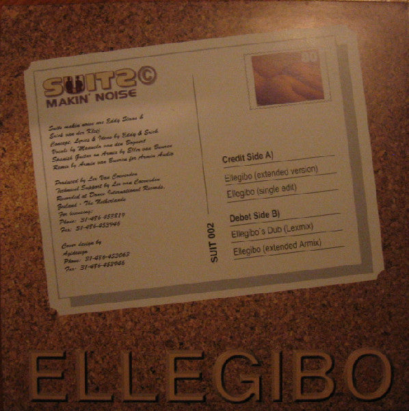 Suits Makin' Noise : Ellegibo (12")