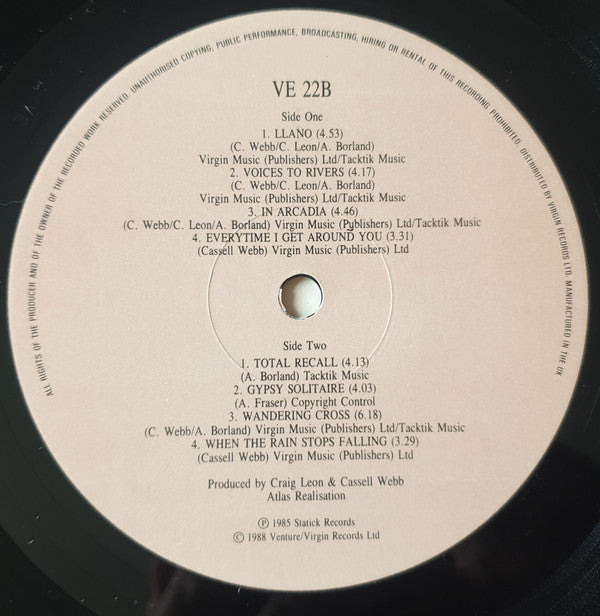 Cassell Webb : Llano (LP, Album, RE)