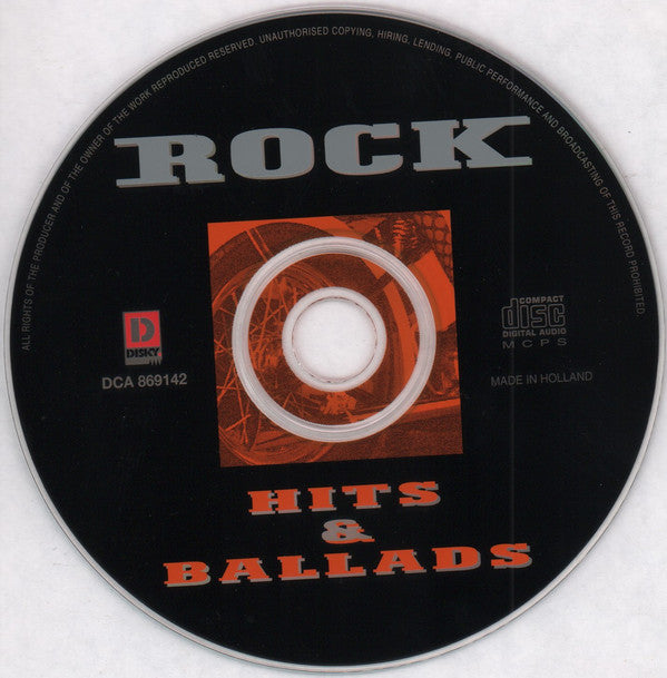 Various : Rock Hits & Ballads (CD, Comp)