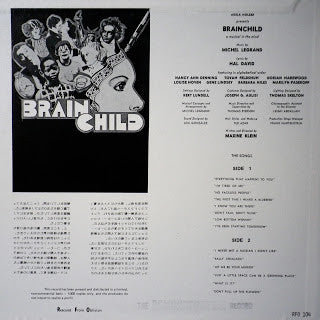 Michel Legrand, Hal David : Brain Child (A Musical In The Mind) (LP, Album)
