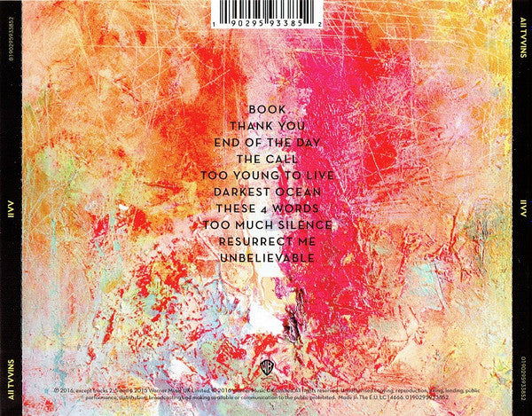 All Tvvins : llVV (CD, Album)