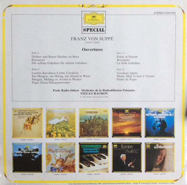 Franz Von Suppé : Ouvertüren (LP, RE)