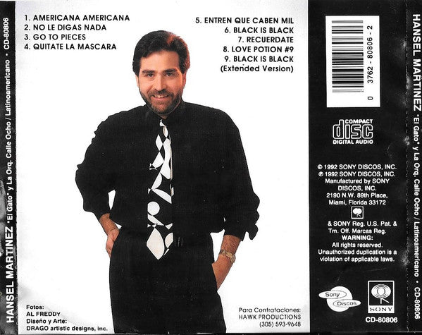 Hansel Martinez Y La Orquesta Calle Ocho : Latinoamericano (CD, Album)