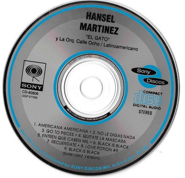 Hansel Martinez Y La Orquesta Calle Ocho : Latinoamericano (CD, Album)