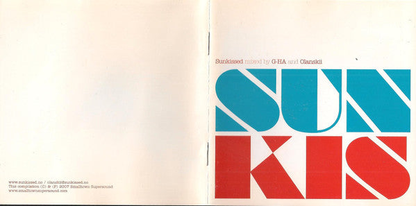 G-Ha And Olanskii : Sunkissed (CD, Comp, Mixed)