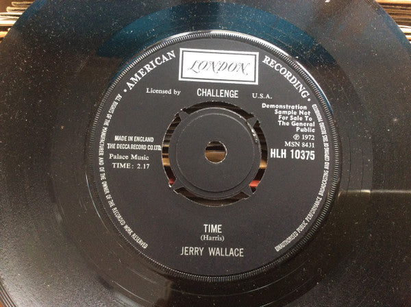 Jerry Wallace : To Get To You (7", Single, Promo)