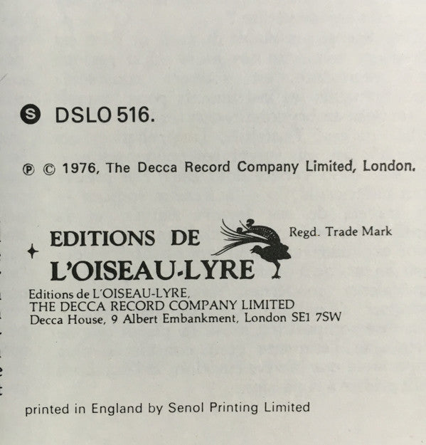 Nicholas McGegan, Colin Tilney, Christopher Hogwood, Johann Christian Bach : Four Sonatas & Two Duets, Op. 18 (LP, Album)