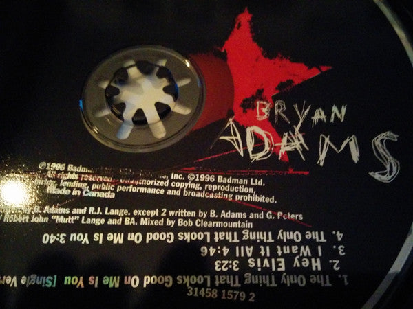 Bryan Adams : The Only Thing That Looks Good On Me Is You (CD, Single)