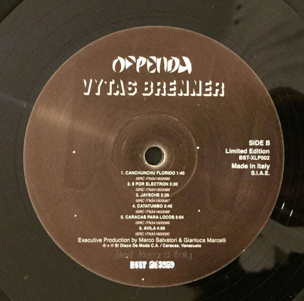 Ofrenda - Vytas Brenner : Jayeche (LP, Album, Ltd, RE, RM)