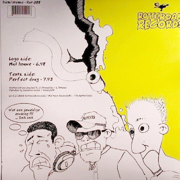 DJ Neophyte & MC Ruffian : Muil Houwe (12")