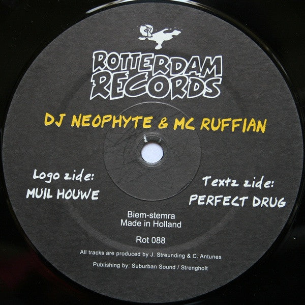 DJ Neophyte & MC Ruffian : Muil Houwe (12")